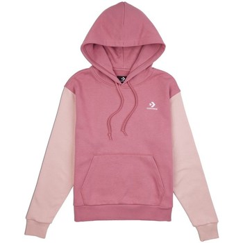 Vêtements Femme Sweats Converse Colorblocked French Terry Hoodie Rose