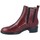 Chaussures Femme Bottines Wonders Bottines décontractées à talon bas pour femmes D-9303 Bordeaux