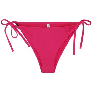 Vêtements Femme Maillots de bain séparables Calvin Klein Jeans Bikini coquin  nouer sur les cts rose Rose