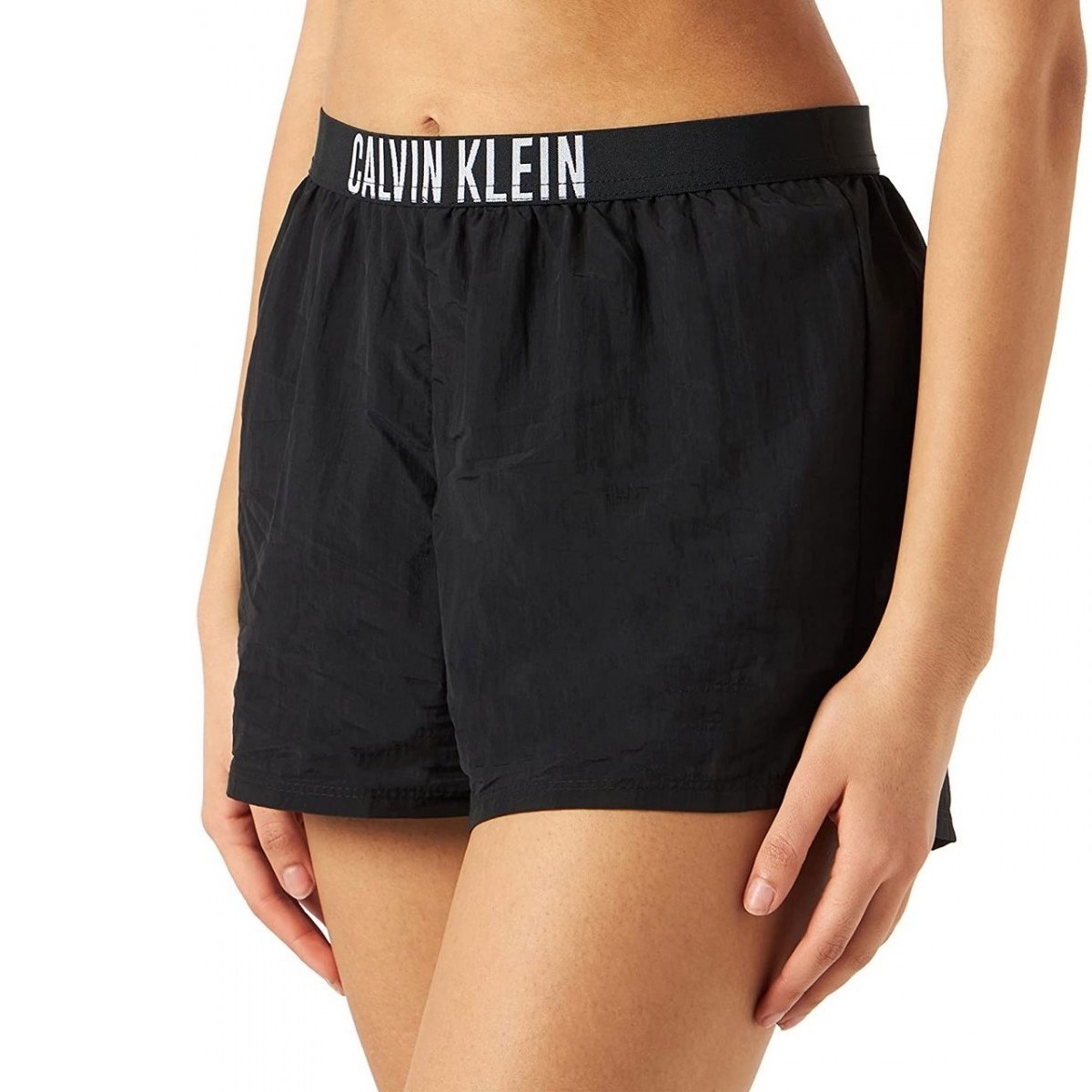 Vêtements Homme Maillots / Shorts de bain Calvin Klein Jeans Short avec bande lastique  logo noir Noir