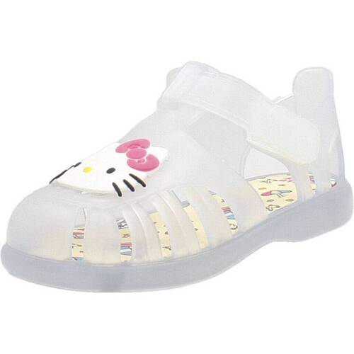 Chaussures Fille Baby Sandals Clasica V - Ocean IGOR S10268 Blanc