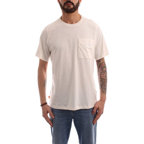 Vêtements Homme T-shirts manches courtes Timberland TB0A26VACM91 Blanc