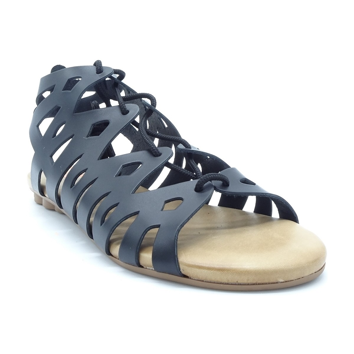 Chaussures Femme Sandales et Nu-pieds Porronet FI2709 Noir