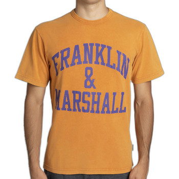 Vêtements Homme T-shirts manches courtes Plaids / jetés T-shirt à manches courtes orange