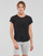 Vêtements Femme T-shirts manches courtes Only Play ONPERJA LOOSE BURNOUT SS TEE Noir