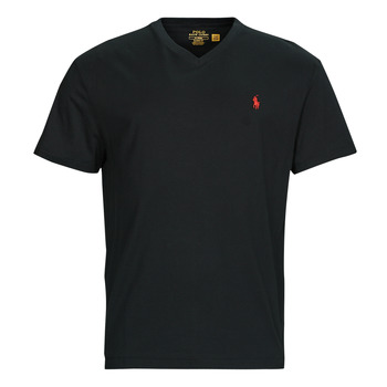 Vêtements Homme T-shirts manches courtes Polo Ralph Lauren KSC08H-SSVNCLS-SHORT SLEEVE-T-SHIRT Noir / Rl Black