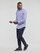 Vêtements Homme Chemises manches longues Polo Ralph Lauren ZSC11C-CUBDPPCS-LONG SLEEVE-SPORT SHIRT Bleu / Blanc