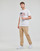 Vêtements Homme T-shirts manches courtes Polo Ralph Lauren K223SS03-SSCNCLSM1-SHORT SLEEVE-T-SHIRT Blanc / White