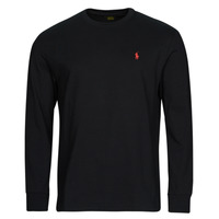 Vêtements Homme T-shirts manches longues Polo Ralph Lauren K224SC08-LSCNCLSM5-LONG SLEEVE-T-SHIRT Noir / Polo Black