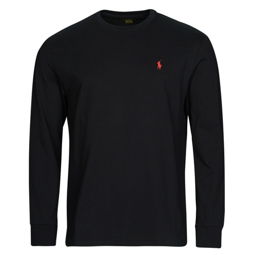 Vêtements Homme T-shirts manches longues Prepster En Velours K224SC08-LSCNCLSM5-LONG SLEEVE-T-SHIRT Noir