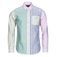 Vêtements Homme Chemises manches longues Polo Ralph Lauren Z224SC31-CUBDPPPKS-LONG SLEEVE-SPORT SHIRT Multicolore