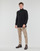 Vêtements Homme Pulls Polo Ralph Lauren S224SC03-LSCABLETNPP-LONG SLEEVE-PULLOVER Noir