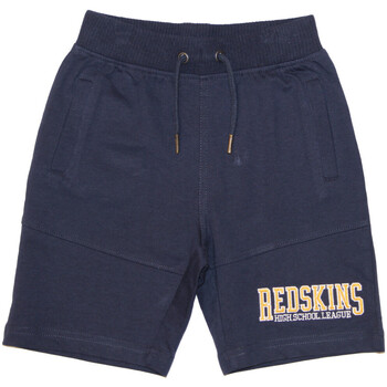 Vêtements Garçon Jeggins / Joggs Jeans flare Redskins Jogging Short Enfant 2489 Bleu