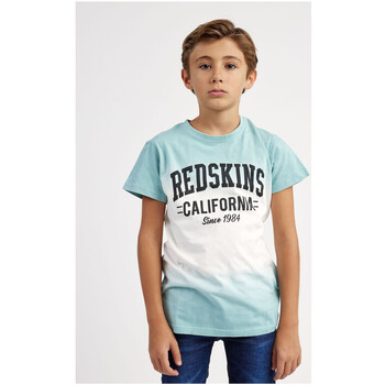 Vêtements Garçon T-shirts manches courtes Redskins Tshirt Enfant 45603 Bleu