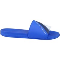 Chaussures Femme Claquettes Tommy Hilfiger Flag Pool Slide Bleu