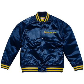 Vêtements Vestes Mitchell And Ness Veste NCAA Wolverines Mitchell Multicolore