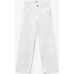 Vêtements Fille Jeans NEWLIFE - JE VENDS Pulp regular taille haute jeans blanc Blanc