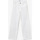 Vêtements Fille Jeans leaf-print cotton shorts Pulp regular taille haute jeans blanc Blanc