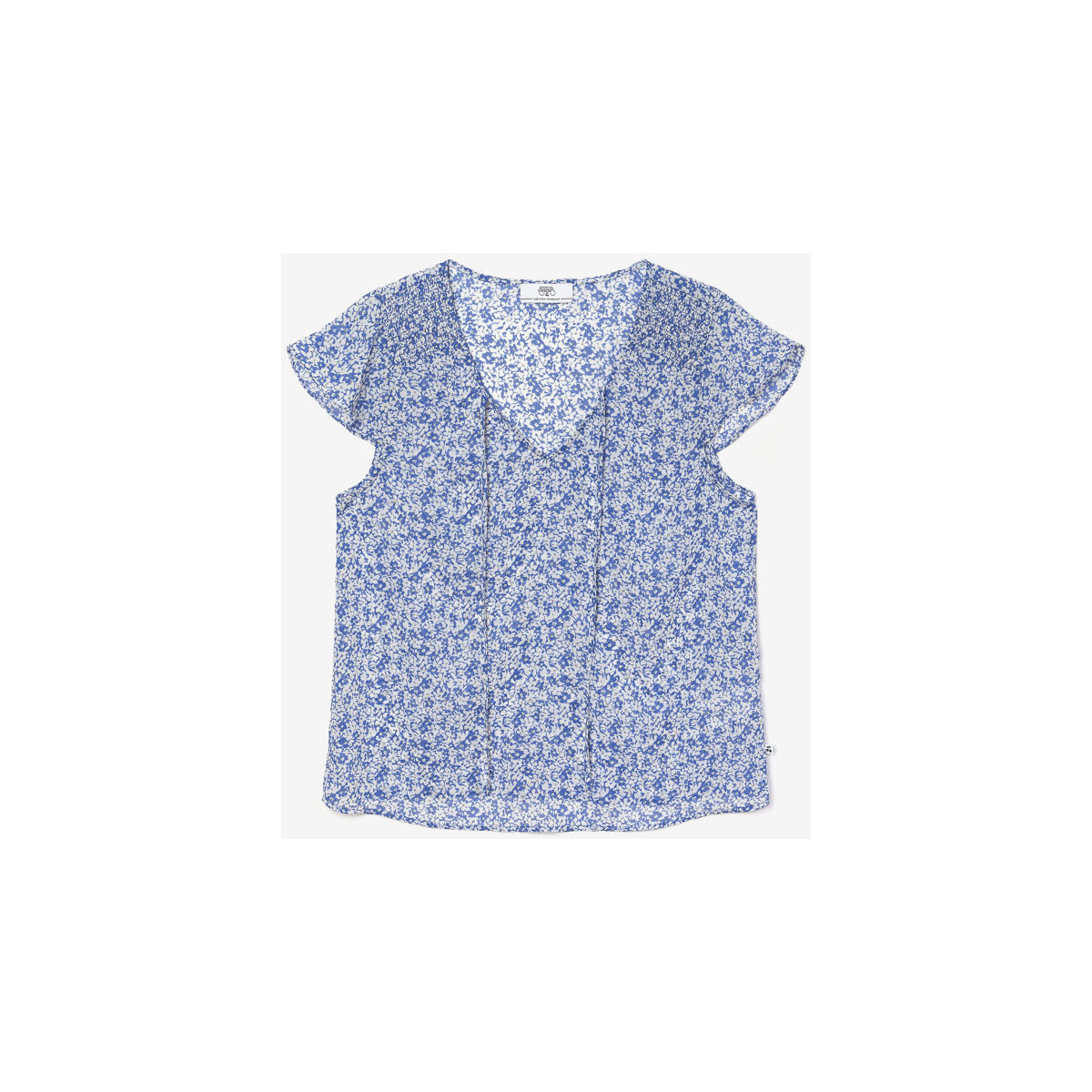 Vêtements Femme Débardeurs / T-shirts sans manche Le Temps des Cerises Top deylos à motif fleuri Bleu