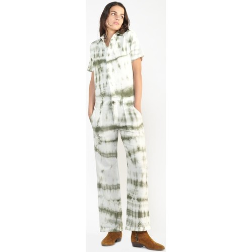 Vêtements Femme Combinaisons / Salopettes Choisissez une taille avant d ajouter le produit à vos préférésises Combinaison pantalon wagga tie and dye kaki Vert