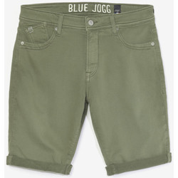 Vêtements Shorts / Bermudas Le Temps des Cerises Bermuda jogg bodo kaki Vert