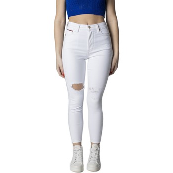 Vêtements Femme Jeans slim Tommy Hilfiger DW0DW12392 Blanc
