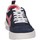 Chaussures Homme Baskets basses W6yz FLY2-M Basket homme Bleu blanc Multicolore
