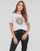 Vêtements Femme T-shirts manches courtes Liu Jo WF2382 Blanc