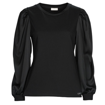 Vêtements Femme T-shirts manches longues Liu Jo WF2388 Noir
