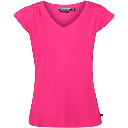 Vêtements Femme T-shirts manches longues Regatta Francine Rouge