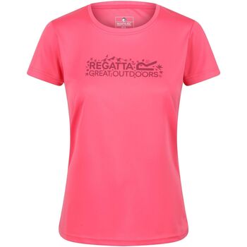 Vêtements Femme T Shirt Bras Regatta  Rouge