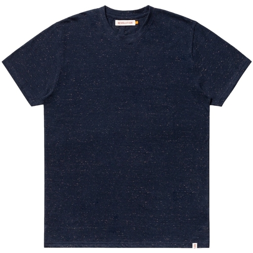 Vêtements Homme T-shirts & Polos Revolution Structured T-Shirt 1204 - Navy Bleu