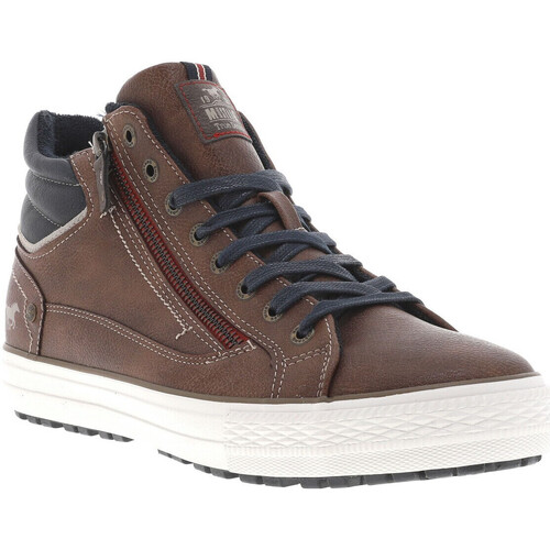 Chaussures Homme Baskets mode Mustang 4129 Marron