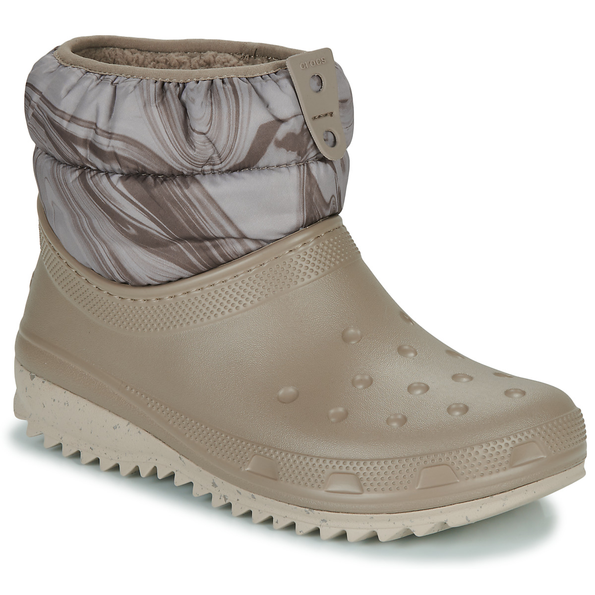 Chaussures Femme Bottes de neige Crocs CLASSIC NEO PUFF SHORTY BOOT W Beige