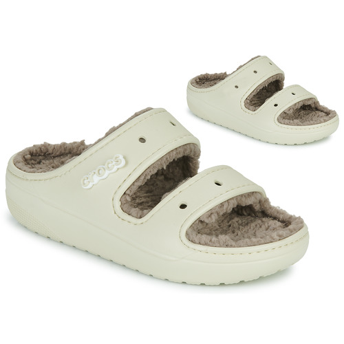 Chaussures Femme Mules And Crocs CLASSIC COZZZY SANDAL Beige