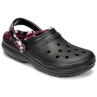 Chaussures Homme Sabots Crocs CLASSIC LINED CAMO CLOG Noir / Rouge 