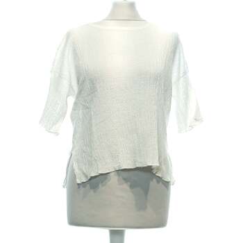 Vêtements Femme Art of Soule Mango top manches courtes  36 - T1 - S Blanc Blanc