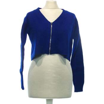 Vêtements Femme Gilets / Cardigans Sandro gilet femme  36 - T1 - S Bleu Bleu