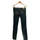 Vêtements Femme Jeans Tailored mid-rise pants with satin waistband 36 - T1 - S Bleu