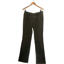 Vêtements Femme Pantalons fluides / Sarouels Mango Pantalon Droit Femme  38 - T2 - M Vert