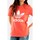 Vêtements Femme T-shirts manches courtes adidas Originals he6871 Rouge