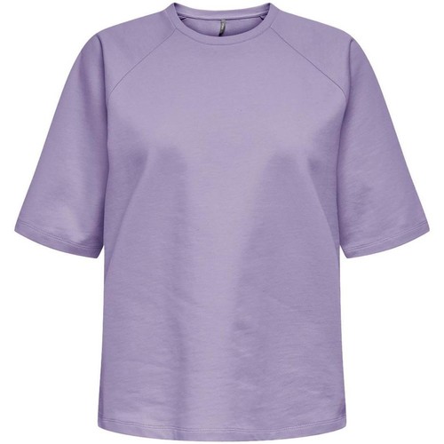 Vêtements Femme Long Sleeve T-Shirt Dress Teens Only  Violet