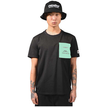 Vêtements Homme T-shirts manches courtes Helvetica Tee-shirt Noir