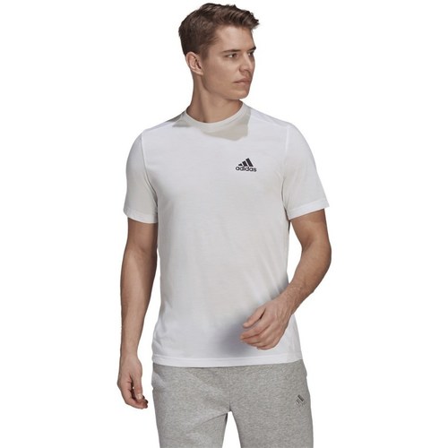 Vêtements Homme T-shirts manches courtes adidas Originals Aeroready Designed Blanc