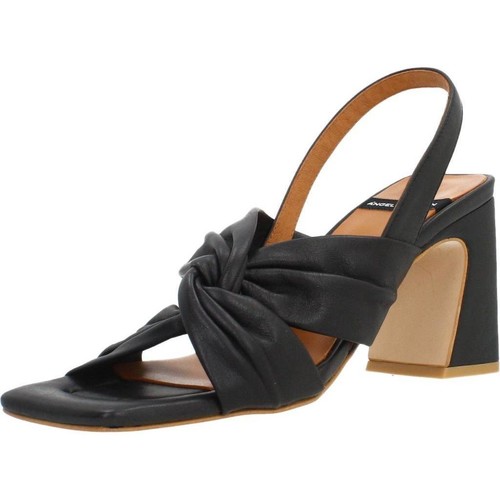 Chaussures Femme Sandales Plate E23 Angel Alarcon 22114 526F Noir