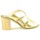 Chaussures Femme Mules Patricia Miller MILLER PLATINE OR