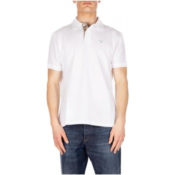 Vêtements Homme T-shirts & Polos Barbour TARTAN PIQUE POLO Blanc