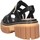 Chaussures Femme Sandales et Nu-pieds Steve Madden SMSHALT Sandales Femme Noir Noir
