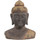 Maison & Déco Statuettes et figurines Ixia Statue Buste de Bouddha antique 45 cm Doré