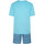 Vêtements Homme nbspTour de cou :  Pyjama court coton Bleu